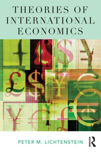 Theories of International Economics_cover