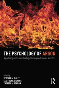 The Psychology of Arson_cover