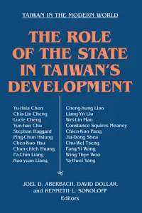 The Role of the State in Taiwan's Development_cover