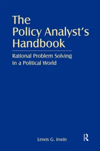 The Policy Analyst's Handbook_cover