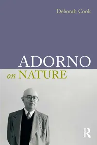 Adorno on Nature_cover