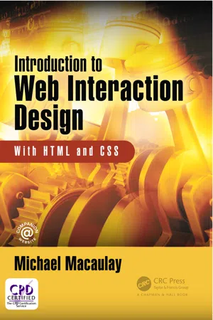 Introduction to Web Interaction Design