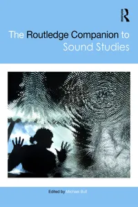 The Routledge Companion to Sound Studies_cover