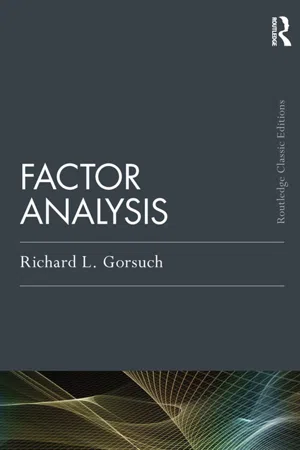 Factor  Analysis