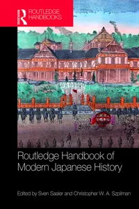 Routledge Handbook of Modern Japanese History_cover