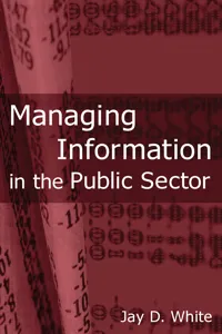 Managing Information in the Public Sector_cover