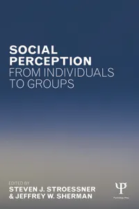 Social Perception from Individuals to Groups_cover