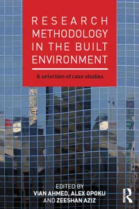 Research Methodology in the Built Environment_cover