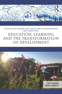 Education, Learning and the Transformation of Development_cover