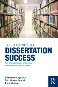 The Journey to Dissertation Success_cover