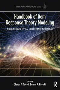 Handbook of Item Response Theory Modeling_cover