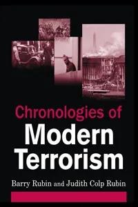 Chronologies of Modern Terrorism_cover