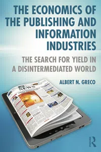 The Economics of the Publishing and Information Industries_cover