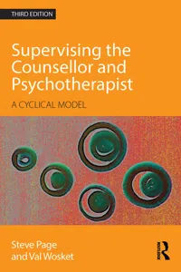 Supervising the Counsellor and Psychotherapist_cover