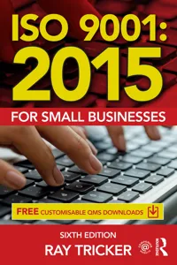 ISO 9001:2015 for Small Businesses_cover