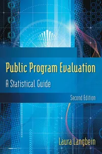 Public Program Evaluation_cover