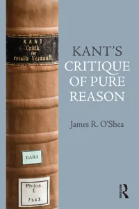 Kant's Critique of Pure Reason_cover