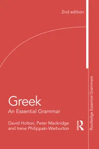 Greek: An Essential Grammar of the Modern Language_cover