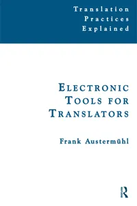 Electronic Tools for Translators_cover