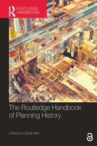 The Routledge Handbook of Planning History_cover