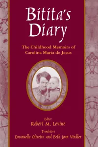 Bitita's Diary: The Autobiography of Carolina Maria de Jesus_cover