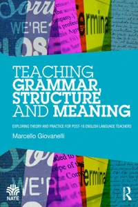 Teaching Grammar, Structure and Meaning_cover