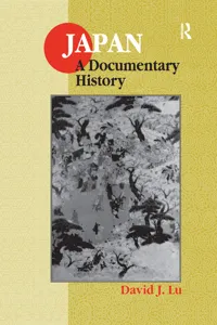 Japan: A Documentary History_cover