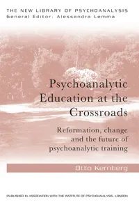 Psychoanalytic Education at the Crossroads_cover