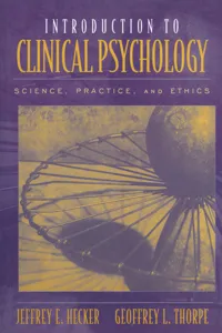 Introduction to Clinical Psychology_cover