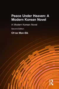 Peace Under Heaven: A Modern Korean Novel_cover