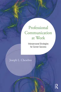 Professional Communication at Work_cover