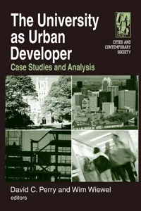 The University as Urban Developer: Case Studies and Analysis_cover