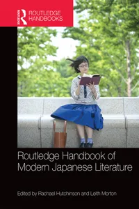 Routledge Handbook of Modern Japanese Literature_cover