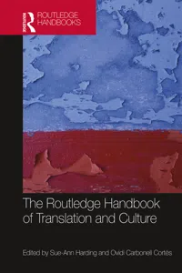 The Routledge Handbook of Translation and Culture_cover