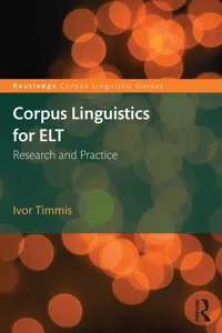 Corpus Linguistics for ELT_cover