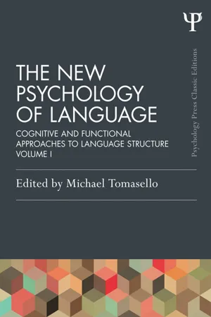 The New Psychology of Language