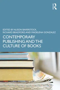 Contemporary Publishing and the Culture of Books_cover