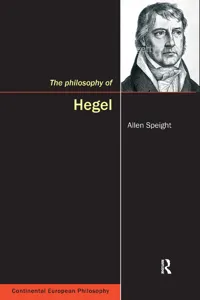 The Philosophy of Hegel_cover