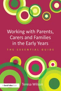 Working with Parents, Carers and Families in the Early Years_cover