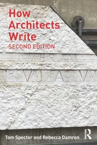 How Architects Write_cover