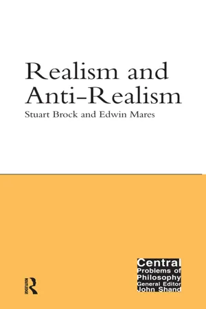 Realism and Anti-Realism