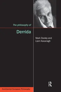 The Philosophy of Derrida_cover