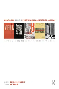 Modernism and the Professional Architecture Journal_cover