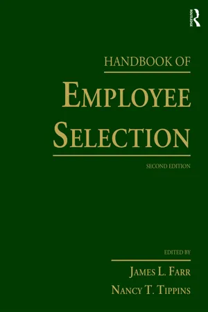 Handbook of Employee Selection