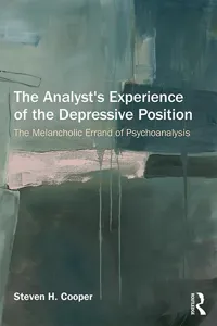 The Analyst's Experience of the Depressive Position_cover