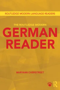 The Routledge Modern German Reader_cover