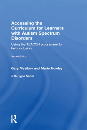 Accessing the Curriculum for Learners with Autism Spectrum Disorders