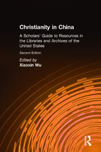 Christianity in China_cover