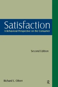 Satisfaction: A Behavioral Perspective on the Consumer_cover
