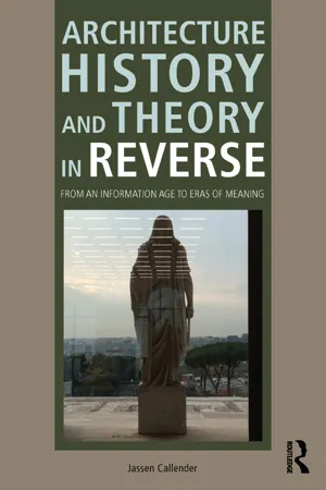 Architecture History and Theory in Reverse